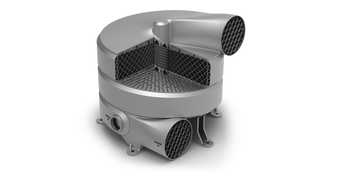 Oqton-3D打印螺旋气体接触器