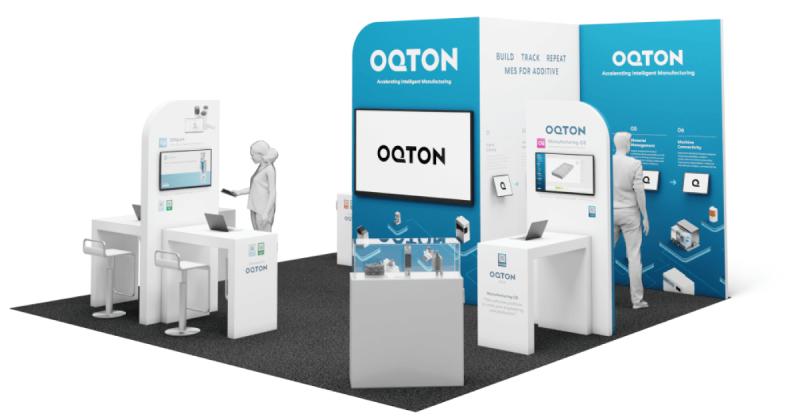 Oqton-at-tct-2023-booth
