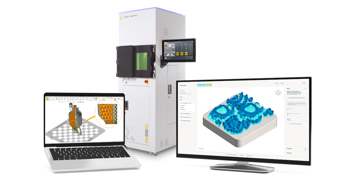 Oqton与Xact推出增材制造方案